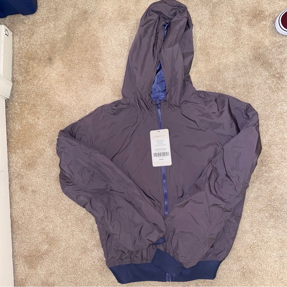 Fabletics reversible track jacket